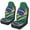 Brazilian Flag Pattern, variant on Jeiento Australian Flag Car Seat Covers 2 Pcs Stretch Polyester Fabric Cover Breathable Car Seat Cover Easy Installation Universal Size Fit for Most Cars SUVs