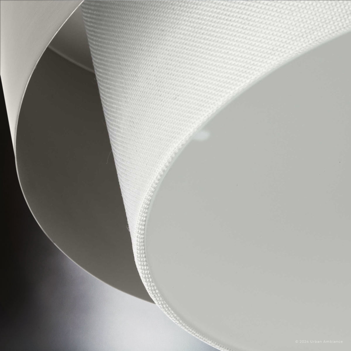 Luxury Modern Ceiling Light, Brushed Nickel, UHP4850