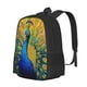 thumbnail image 1 of Fotbe Peacocks Mochila para Hombre y Mujer - Tela Oxford 600D Resistente - Mochila Impermeable de Gran Capacidad para Escuela, Viajes y Senderismo, 1 of 6