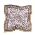 thumbnail image 1 of Pañuelo de cabeza de sensación de seda Pañuelo de pelo de satén de moda Pañuelos cuadrados para mujeres Regalos 20.820.8 pulgadas, Sr32 Feliz Sencillez, 1 of 3