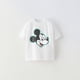 thumbnail image 1 of Camisetas de dibujos animados para bebés, camiseta informal de moda, jersey de cuello redondo, camisa Base, Tops con estampado de Mickey para niños y niñas, disfraz de verano, nuevo, 1 of 5