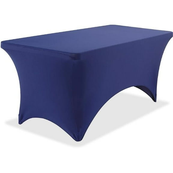 6 Ft. Stretchable Fitted Table Cover, Navy Blue