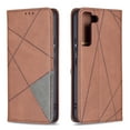 thumbnail image 2 of Feishell for Samsung Galaxy S23 FE 6.4 inch Folio Flip Case,Premium Durable PU Leather Magnetic Closure Credit Card Slots Kickstand Shockproof TPU Inner Wallet Phone Case,Brown, 2 of 9