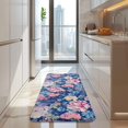 thumbnail image 4 of Pioneer Flower Floral Print Pattern Kitchen Rug Mat,Kitchen Runner Rugs Non Skid Washable,Decorative Kitchen Floor Mats for Kitchen,Sink,Laundry,17"x47.2", 4 of 7