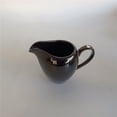 thumbnail image 4 of Black Ceramic Sauce Pot Restaurant Hotel Gravy Boat Merchant Milk Pitcher With Handle, 4 of 5