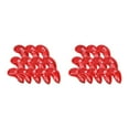thumbnail image 2 of maskred Premium Waterproof Golf Iron Head Cover Leather PU Club Headcover Protection for Clubs Red 18x9.5cm 2Set, 2 of 6