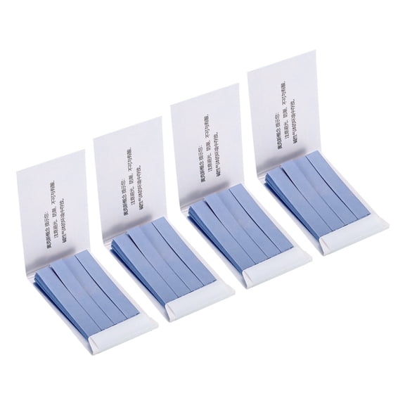 Uxcell pH Test Strips 240 Litmus Indicator Paper Acid Testing, Blue 4 Pack