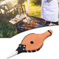 thumbnail image 3 of Vintage Wooden Manual Handmade Air Blower Fan Blower For Barbecue, 3 of 5