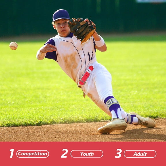 MOKKHNB Durable Red Baseball Belt for Players with Elastic and Adjustable Fit