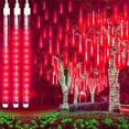 thumbnail image 1 of 32/24/16/8 Tubes Meteor Shower LED String Lights Holiday Lighting Garden Rain Drop Falling Wedding Party Christmas Decorations, 1 of 5