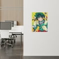 thumbnail image 7 of My Hero Academia Izuku Midoriya Anime Canvas Decorative Poster Art Picture Painting Bedroom Painting Decor Dinner Room Living Room Posters Gift Unframe Wall Poster 20"x24", 7 of 7
