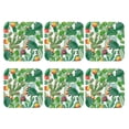 thumbnail image 2 of Disketp Cactus 3 Funny Coasters,6 Pcs Leather Coasters With Holder, Perfect Housewarming Hostess Gifts,Protect Furniture From Water Marks Scratch And Damage, 2 of 9