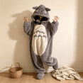 thumbnail image 5 of Funny Cartoon Coral Fleece Women’s Onesie Thickened Lazy Style Hoodless Jumpsuit Sleepwear, Cute Cartoon Style Collar‑Free Women Pajama for Home Rest & Daily Relax, 5 of 5