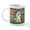 White, variant on CafePress - Lilies /Poodle (W) Mug - 11 oz Ceramic Mug - Novelty Coffee Tea Cup