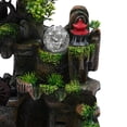 thumbnail image 6 of Indoor Water Fountain With Led & Mist Resin Rockery Waterfall Home Decor Art Decor, 6 of 7