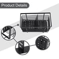 thumbnail image 3 of Wall Mounted Utensil Holder Drying Rack for Forks Spoons Chopsticks Organizer, 3 of 11