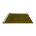 thumbnail image 2 of Ahgly Company Machine Washable Indoor Rectangle Oriental Yellow Industrial Area Rugs, 4' x 6', 2 of 4
