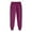 Hot Pink, variant on Viikei Womens Fall Fashion 2025 Women Casual Color Pockets Buttons Elastic Waist Comfortable Straight Pants