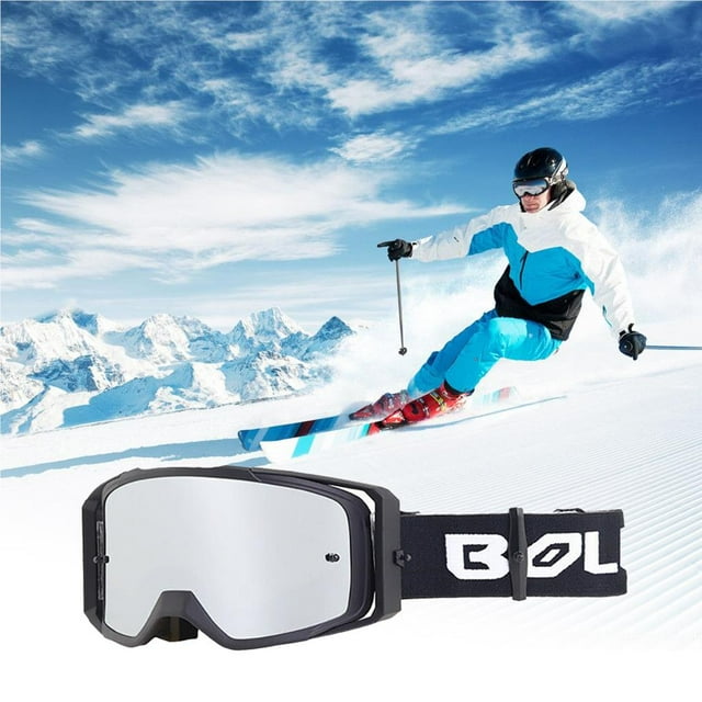 Youkk Motorcycle Goggles Riding Goggles Windproof Scratch Resistant Bike Motocross Glasses for Skiing Country Surfing No.2