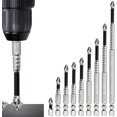 thumbnail image 2 of K5  Resistant 9-  Drill Bit Set - High-  drill bit set | Anti-Slip Design & Cr-V Steel | Includes Storage Case, 2 of 7
