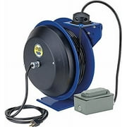 Coxreels Safety System Spring Driven Cord Reel 50' Duplex Rec