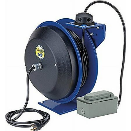 Coxreels Safety System Spring Driven Cord Reel 50' Duplex Rec