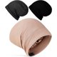 thumbnail image 1 of wonima11 3Pcs Satin Lined Sleep Cap, Women Night Hair Cap for Curly Hair and Braids, Adjustable Satin Wrap for Sleeping, 1 of 1