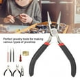 thumbnail image 2 of CUITING 11 Pcs DIY Jewelry Making Tool Sets and Jewelry Repairs Tools  Include Pliers Tweezers Ring Crochet Needle Kit Accessories for Necklace DIY  Crafting  Fixing  Cleaning, 2 of 9