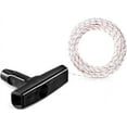 thumbnail image 4 of Recoil Starter Rope, Universal Replacement Pull Cord For Lawn Mower Chainsaw String Trimmer Brush Cutter Edger, 3 × Recoil Starter Handles + 1 × Recoil Starter Cord Included, 4 of 5