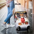 thumbnail image 3 of Happy New Year 2026 Basenji Holiday Balloons Party Snow Travel Luggage Cover African Barkless Dog Lover Suitcase Dust Protective Decor - 13018, 3 of 5