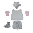 thumbnail image 1 of Traje de Animal Macarena Ropa de Ratón Sombrero Top Cortos Guantes Zapatos Vestido de Disfraz Juego de rol conjunto de disfraces, 1 of 8