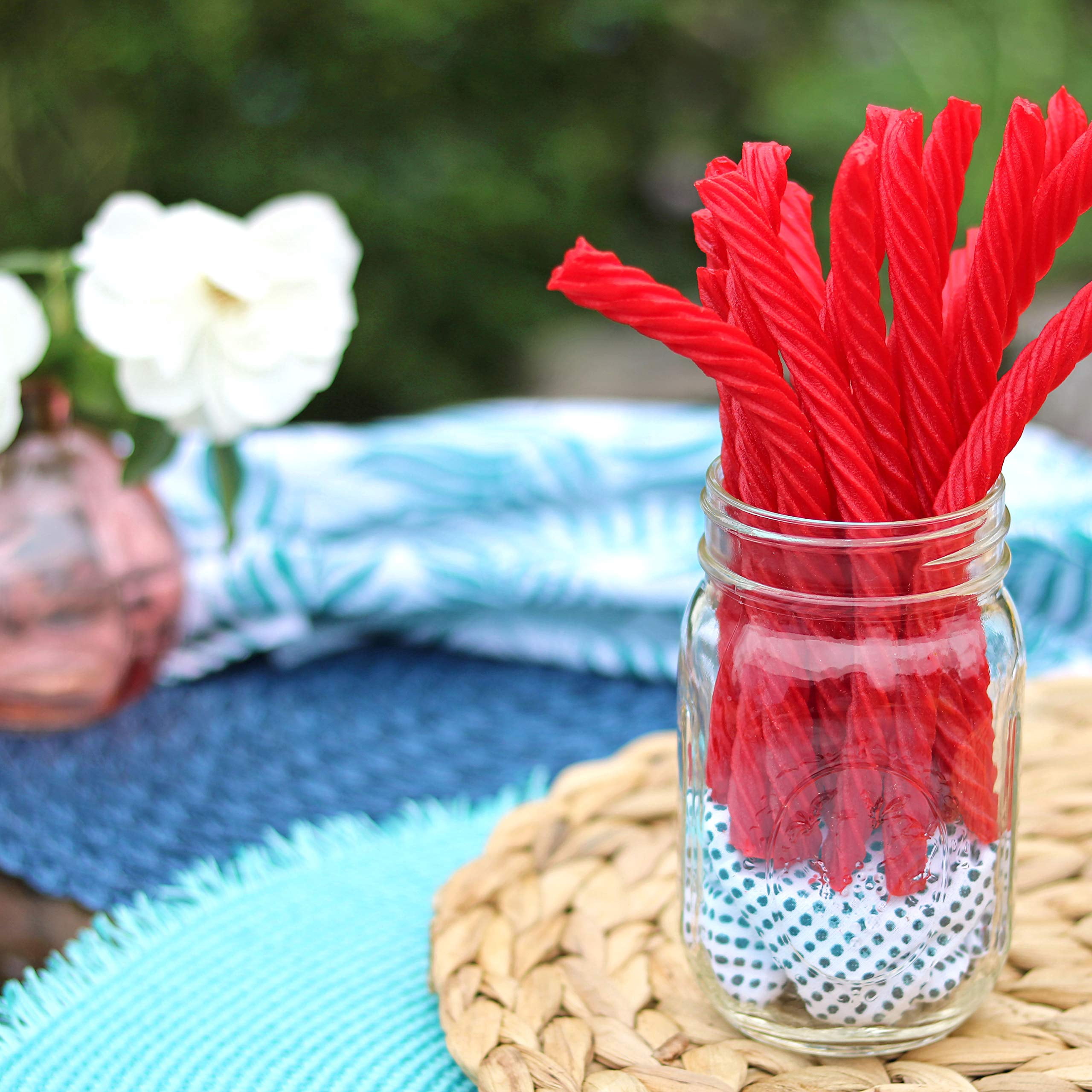 Red Vines Original Red Twists, 5 oz Tray (Pack of 6)