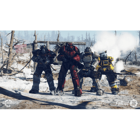 Fallout 76 Game for PS4 or Xbox One with CultureFly Fallout Collectible Box