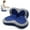 Blue, variant on Clearance! Hewann Gel Seat Cushion for Long Sitting - Ergonomic Memory Foam Back Support, Coccyx Relief Cushion for Desk Chairs & Car Rides, Breathable & Easy to Clean Blue Cover
