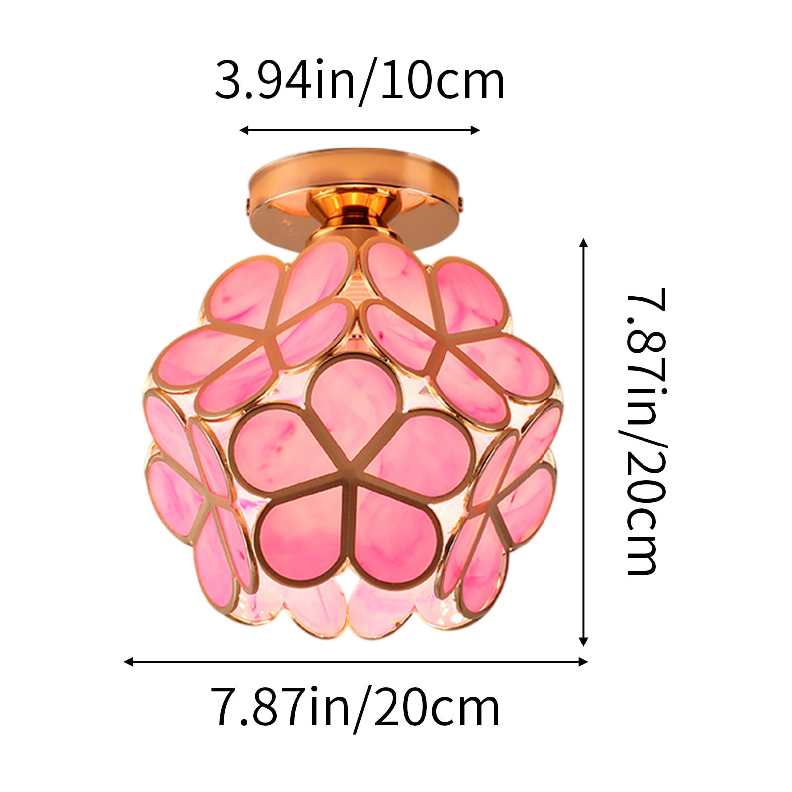 Inerposs Scandinavian Modern Ceiling Light, Unique Corridor Aisle Fixture, Decorative Entryway Lighting, Stylish Balcony and Foyer Illumination, Perfect for Home Décor