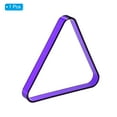 thumbnail image 3 of Uxcell Plastic Pool Triangle Rack Billiard 8 Ball Racks Pool Table Accessory, Purple, 3 of 6