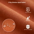 thumbnail image 3 of FLAME&SHADE 10×10FT Cantilever Patio Umbrella – Ultimate Outdoor Comfort with 360° Rotation and Infinite Canopy Angle Adjustment,Red, 3 of 7
