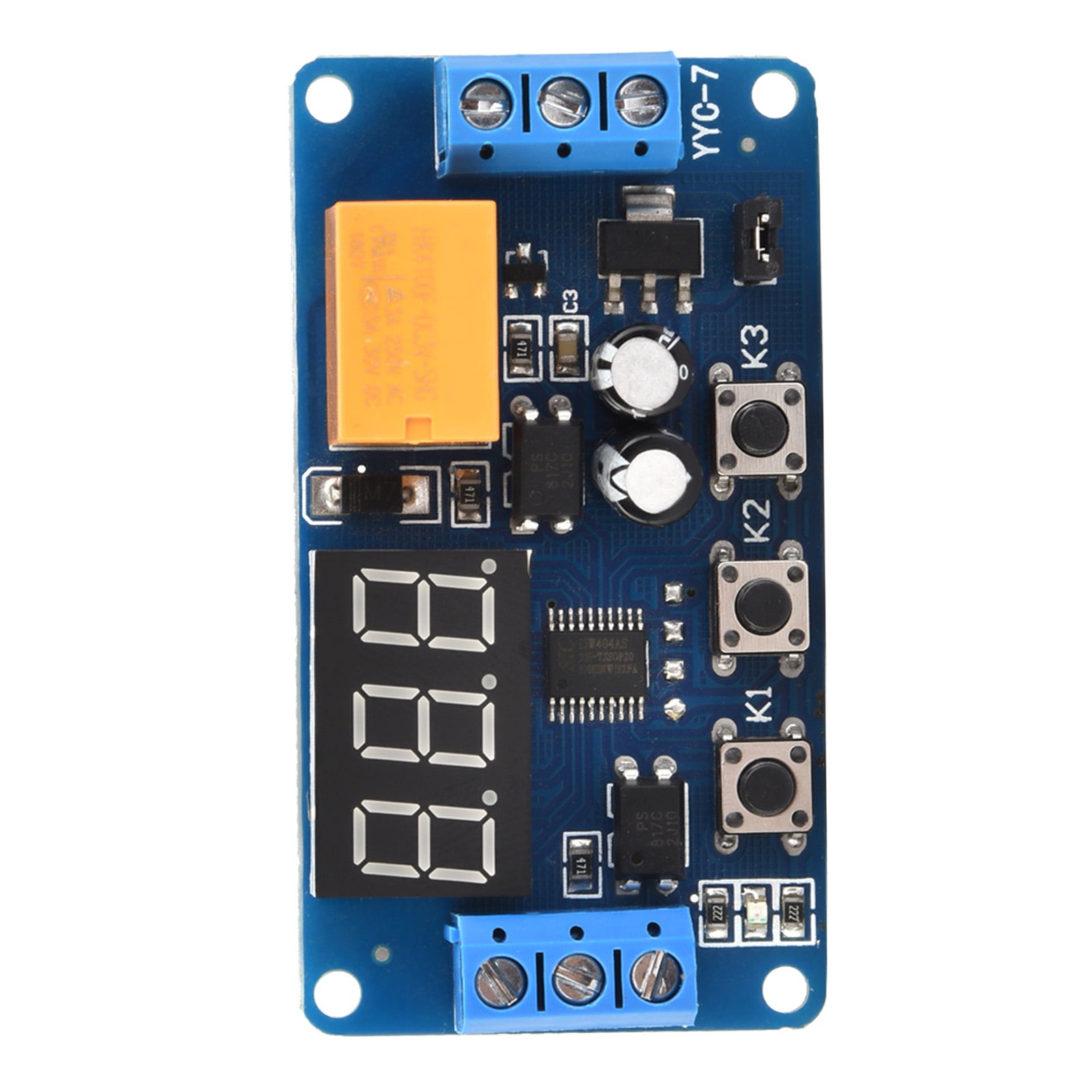 DC 3V7V Timer Module Industrial Module Timer Relay Module, Timer