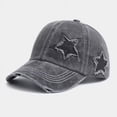 thumbnail image 4 of LinYooLi Y2k Hats Hat Star Retro Letters Outfits for Women Women's Men Baseball Cap Hip-hop Beanies Grunge Girl Caps, 4 of 7