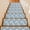 Blue, variant on Grey Coral Coastal Stair Treads Non Slip for Steps Summer Beach Nautical Ocean Vintage 10 Pcs Reusable Adhesive Stair Runner Mats for Dogs Elders Carpet Treads Rugs for Staircase 8x30 In