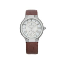 New Philip Stein Signature Steel 35mm MOP Dial Ladies Quartz Watch 41-CMOP