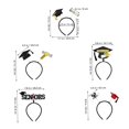 thumbnail image 2 of r Juego De 9 Diademas Para La Temporada De Graduación Diademas Para Graduados Suministros Para Graduación Diademas Para El Cabello Diademas Para Birretes De Graduación, 2 of 5
