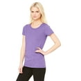 thumbnail image 2 of Women's Triblend Crewneck Short Sleeve T-Shirt, 2 of 3