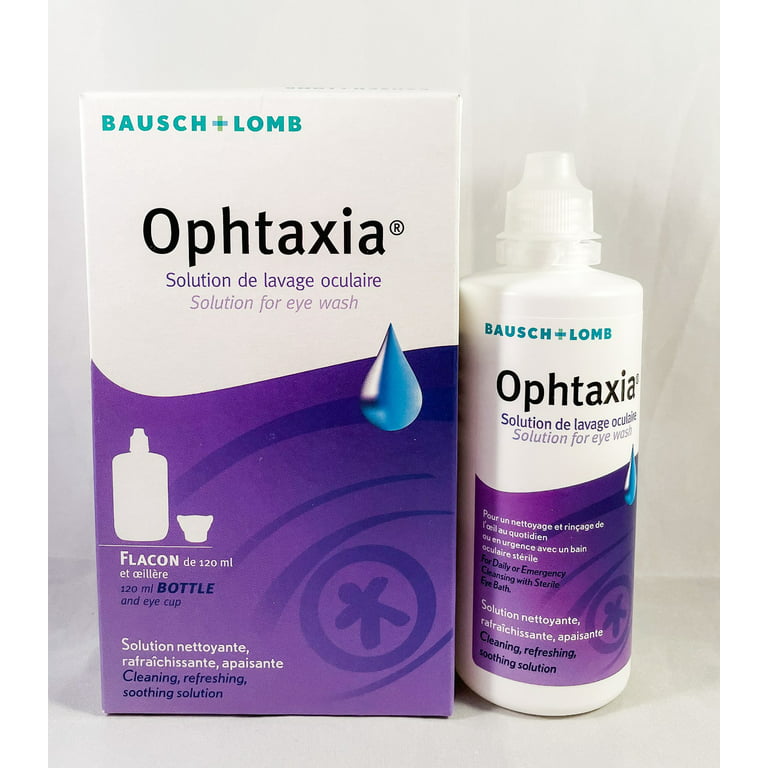 Bausch&Lomb Ophtaxia Lavage Oculaire 10 Unidoses 50ml - Easypara
