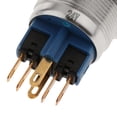 thumbnail image 3 of Aleación De Rosca Tapa Interruptor De Botón De Encendido ENCENDIDO / APAGADO Tapa forma forma forma Interruptores De Botón De , Interruptor De E Yotijar Interruptor de botón pulsador momentáneo, 3 of 7