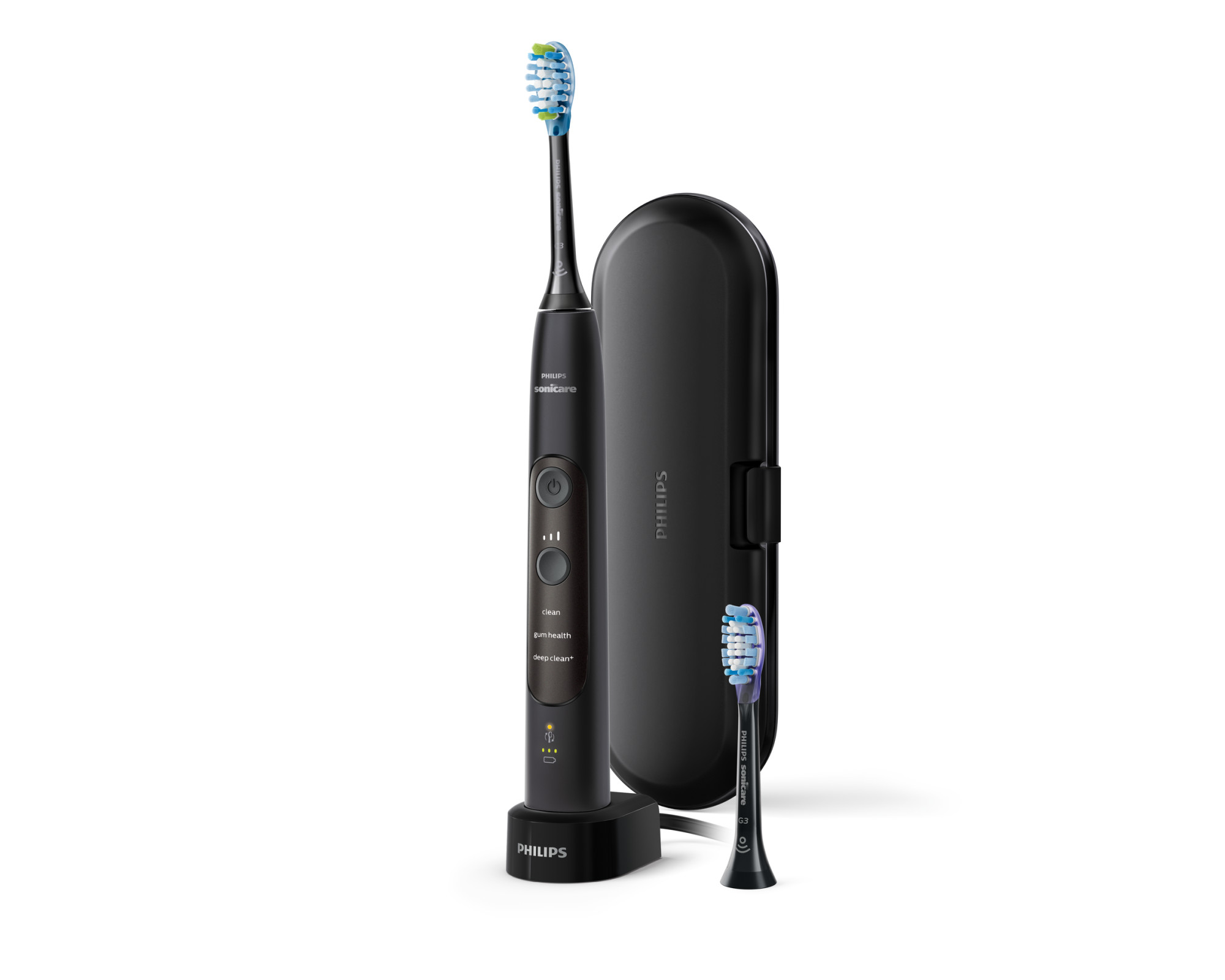 Philips Sonicare ExpertClean 7300, Rechargeable Electric Toothbrush, Black HX9610/17 - image 8 of 19