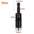 thumbnail image 1 of Chendee Hex Shank Adapter Electric Machine Hollow Punch For Drill Cardboard Leather Belt,15Mm, 1 of 5
