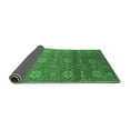 thumbnail image 2 of Ahgly Company Indoor Rectangle Oriental Emerald Green Industrial Area Rugs, 2' x 4', 2 of 4