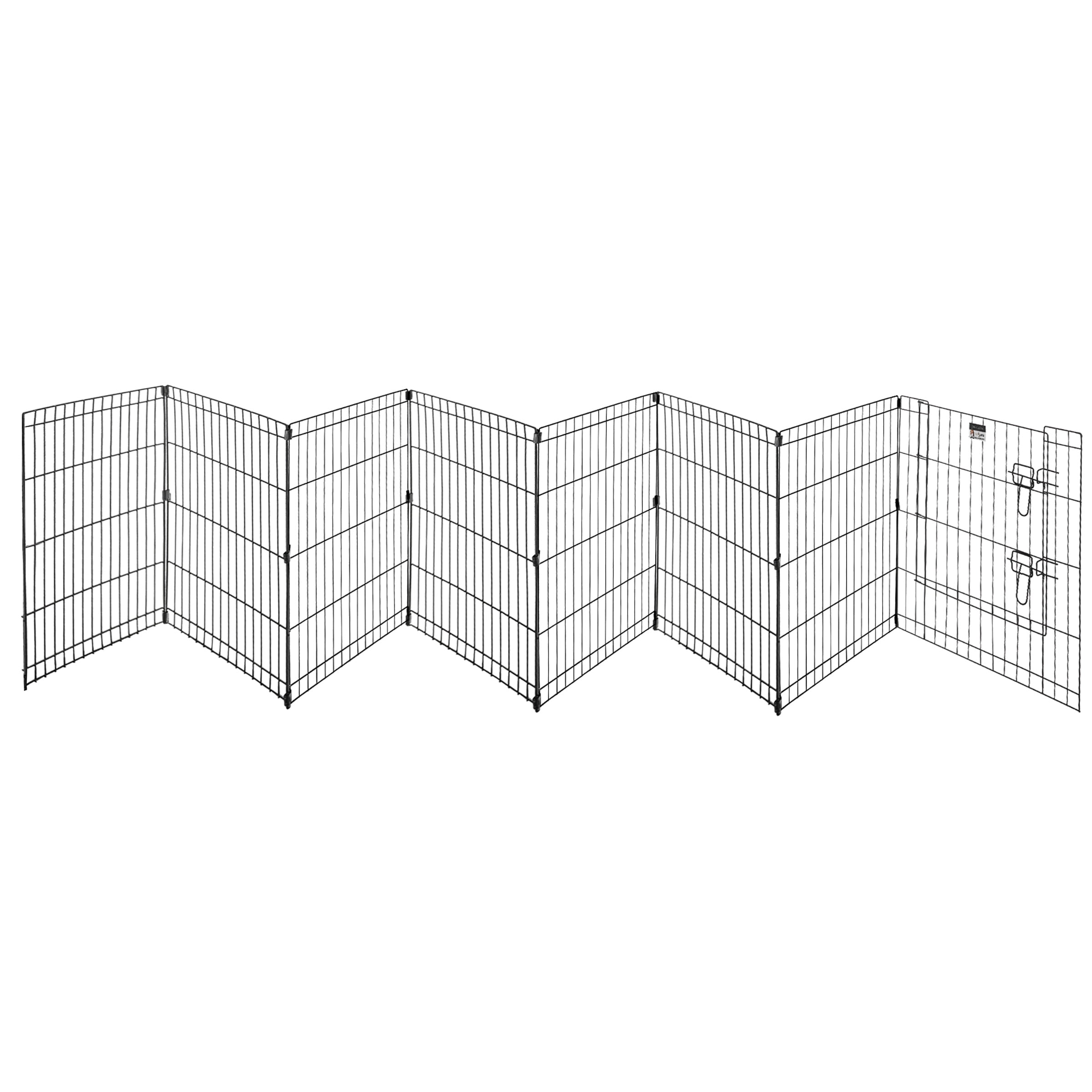 PETMAKER Indoor/Outdoor Foldable Puppy Dog Playpen with Eight 24in Panels
