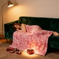 thumbnail image 5 of LSLJS Throw Blanket & Comfortable Sofa Flannel - Blanket Warm Thicken Blankets Breathable for Sofa Bed Chair Travel Bedroom Living Room Office Nap All Seasons 39x59", 5 of 6